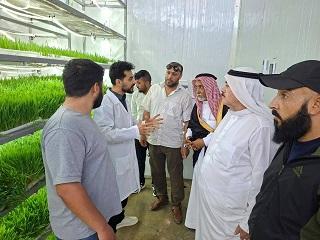 Rural Damascus Chamber of Agriculture Conducts a Field Tour to Nutra Green X, a Pioneer in Hydroponics